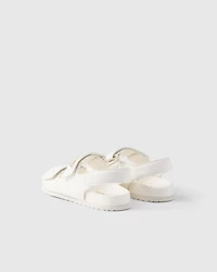 Nappa leather sandals