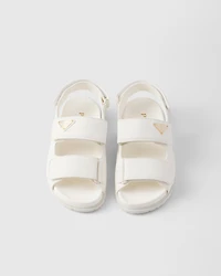 Nappa leather sandals