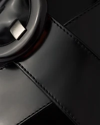 Brushed leather sandals with buckle