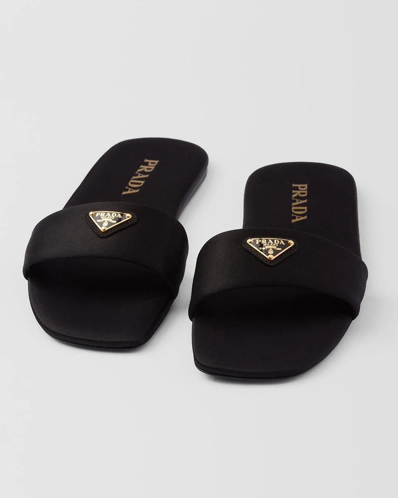 Satin slides