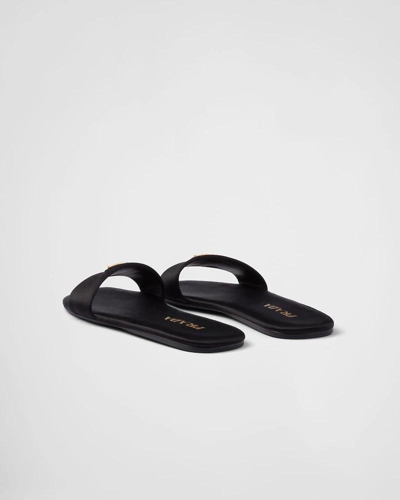 Satin slides