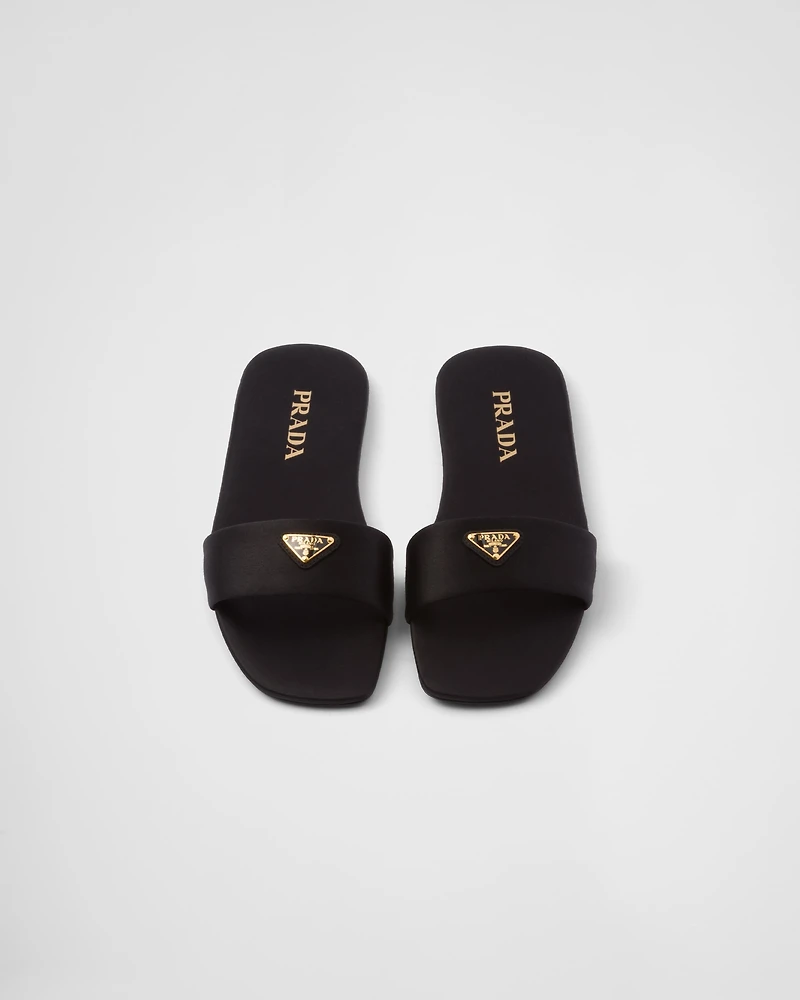 Satin slides