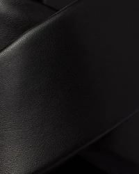 Padded nappa leather sandals