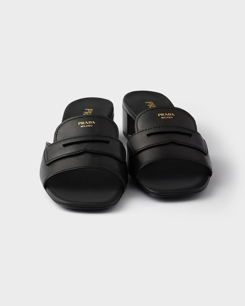 Leather sandals