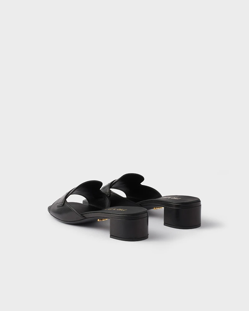 Leather sandals