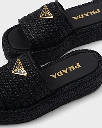 Crochet flatform slides