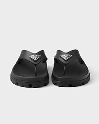 Rubber thong sandals