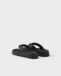 Rubber thong sandals