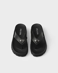 Rubber thong sandals