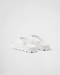 Rubber thong sandals