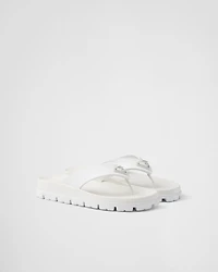 Rubber thong sandals