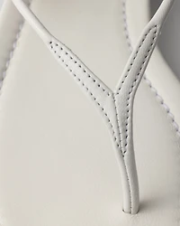 Leather thong sandals