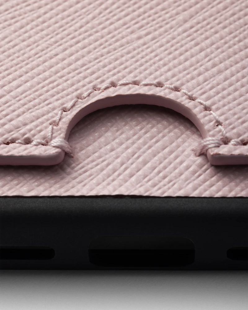 Saffiano leather case for iPhone 16 Pro Max