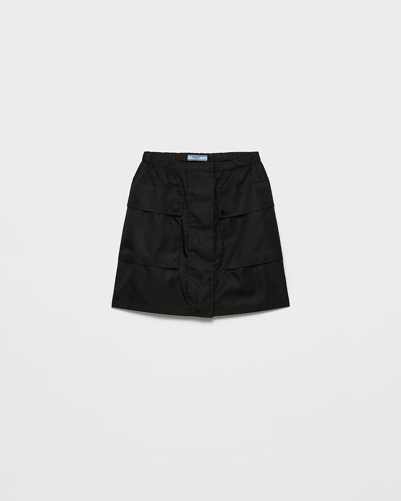 Re-Nylon miniskirt