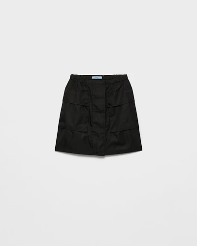 Re-Nylon miniskirt