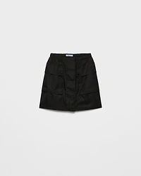 Re-Nylon miniskirt