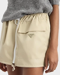 Re-Nylon miniskirt
