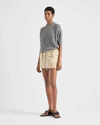 Re-Nylon miniskirt