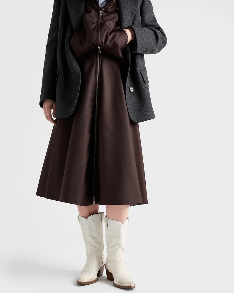 Re-Nylon circle skirt
