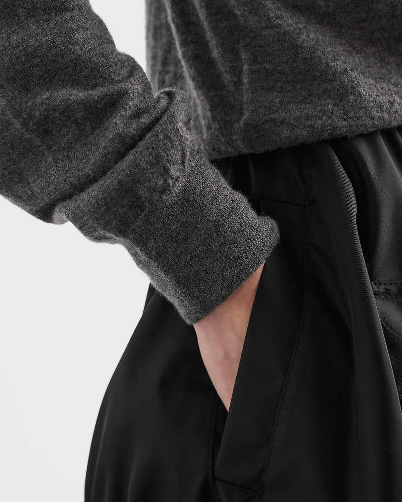 Re-Nylon circle skirt