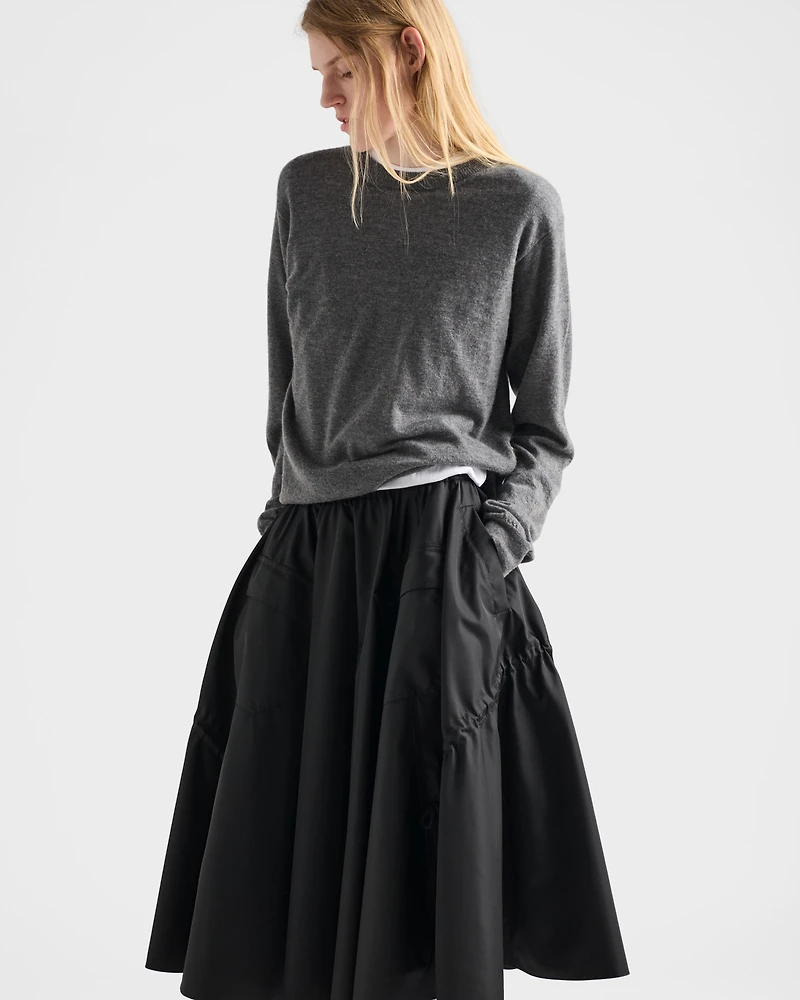 Re-Nylon circle skirt