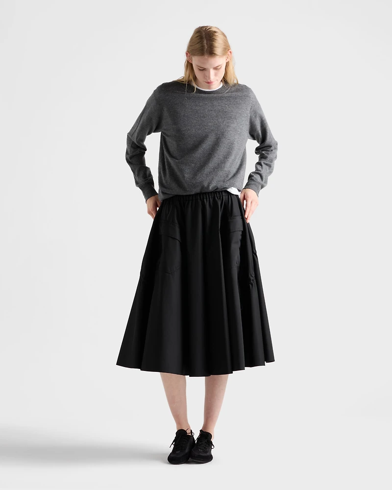 Re-Nylon circle skirt