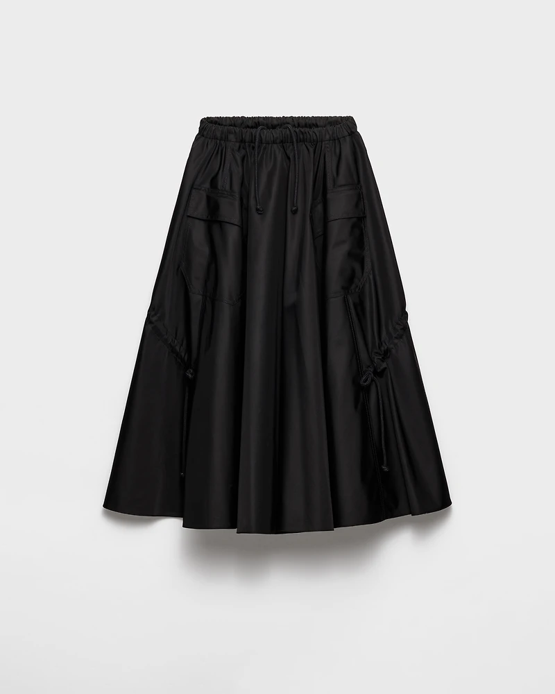 Re-Nylon circle skirt