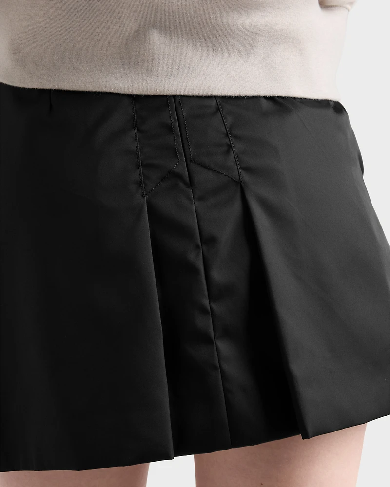 Re-Nylon miniskirt