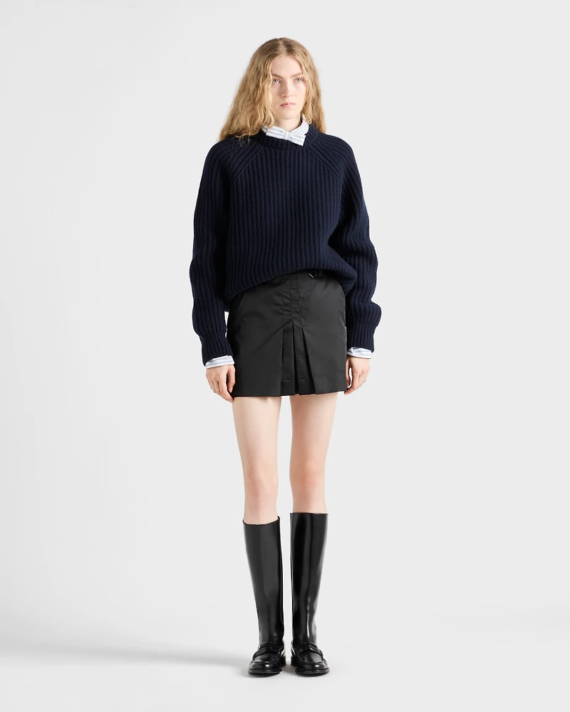 Re-Nylon miniskirt