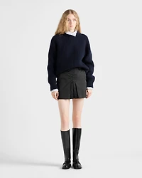 Re-Nylon miniskirt