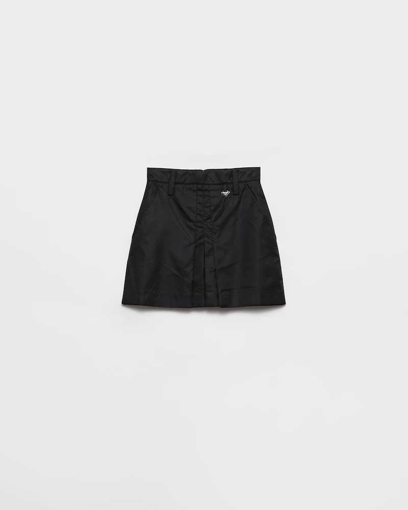 Re-Nylon miniskirt