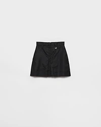 Re-Nylon miniskirt