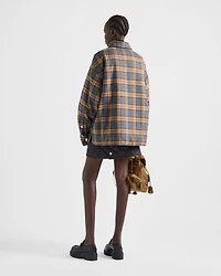 Lightweight Re-Nylon miniskirt