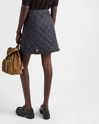 Lightweight Re-Nylon miniskirt
