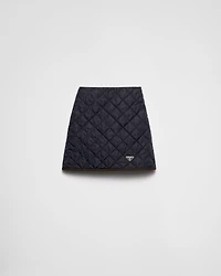 Lightweight Re-Nylon miniskirt