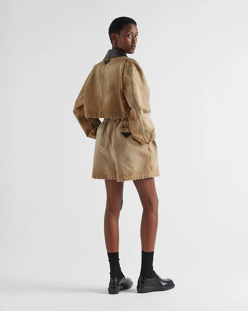 Canvas shorts