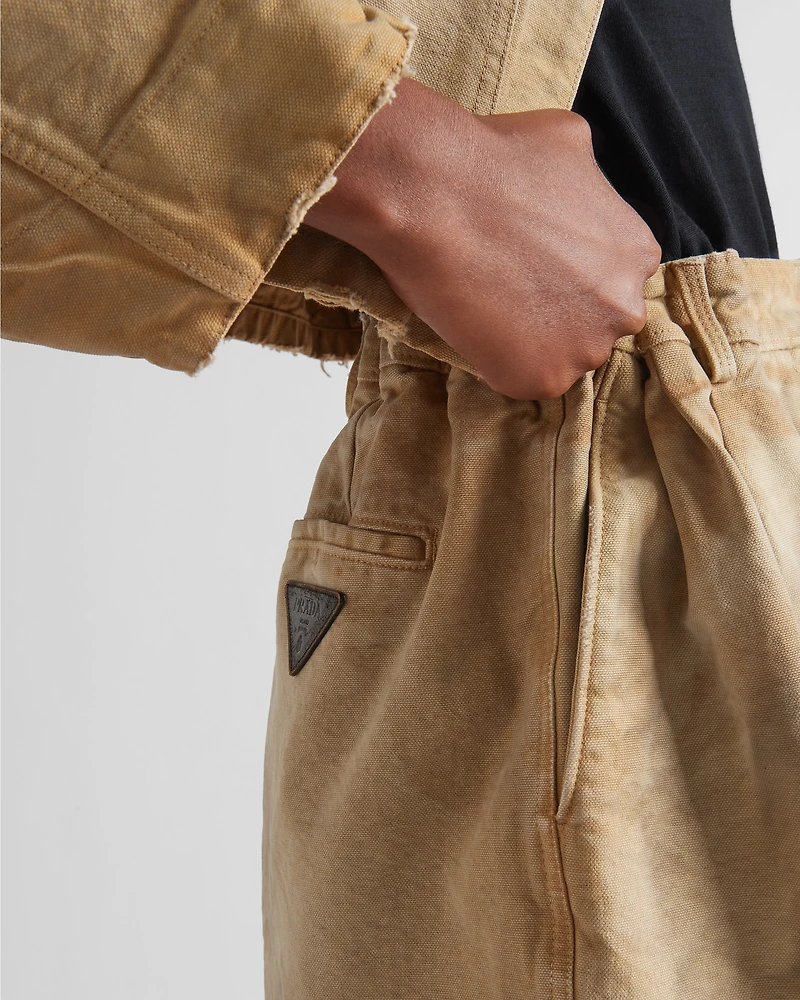 Canvas shorts