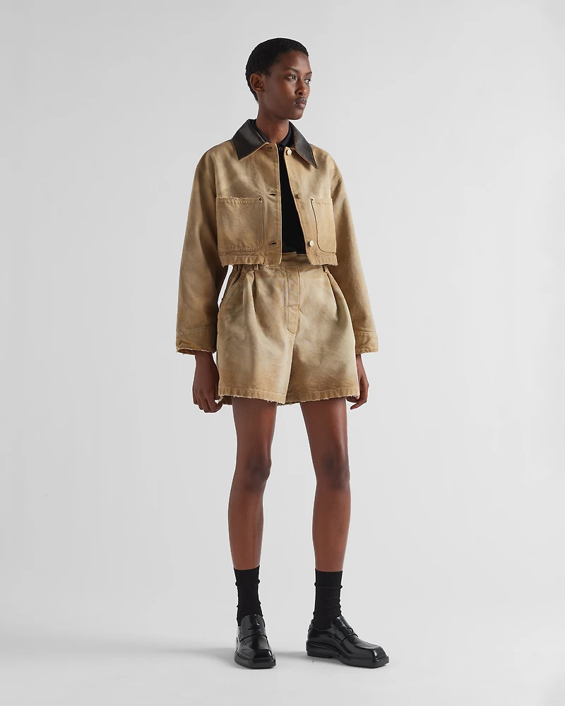 Canvas shorts