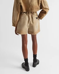 Canvas shorts