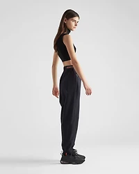 Light Bi-Stretch wide-leg pants
