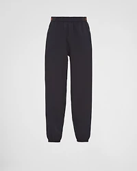 Light Bi-Stretch wide-leg pants