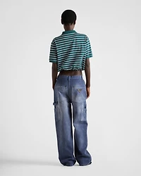 Canvas cargo pants