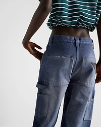 Canvas cargo pants