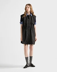 Re-Nylon mini-dress
