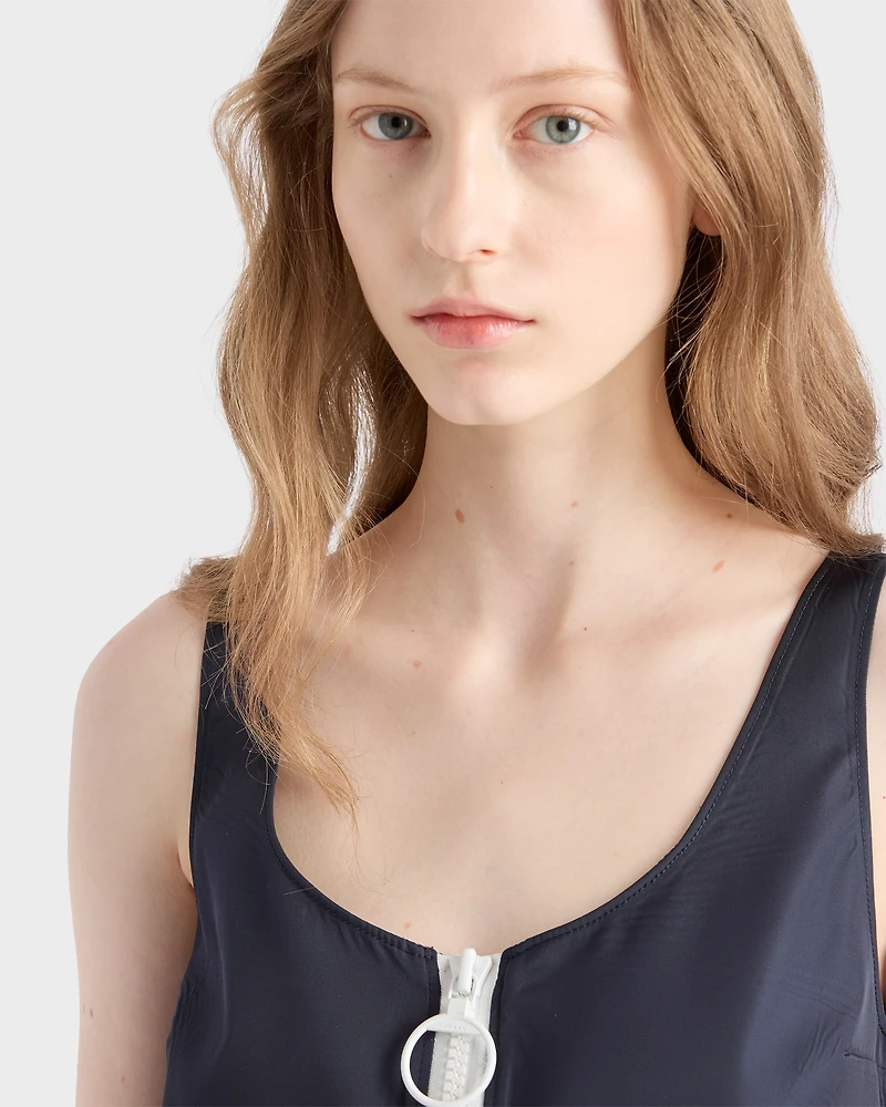 Re-Nylon mini-dress