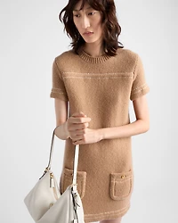 Cashmere mini-dress
