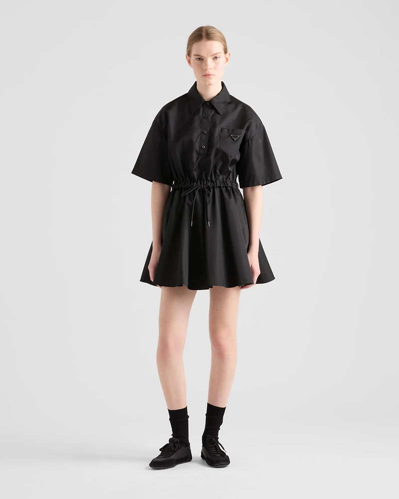 Short-sleeved Re-Nylon dress