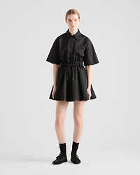 Short-sleeved Re-Nylon dress