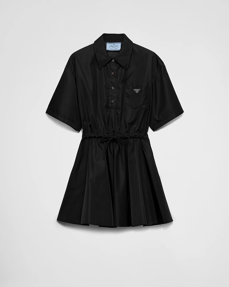 Short-sleeved Re-Nylon dress