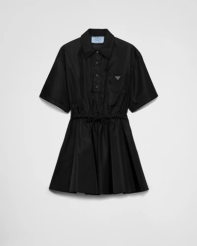 Short-sleeved Re-Nylon dress